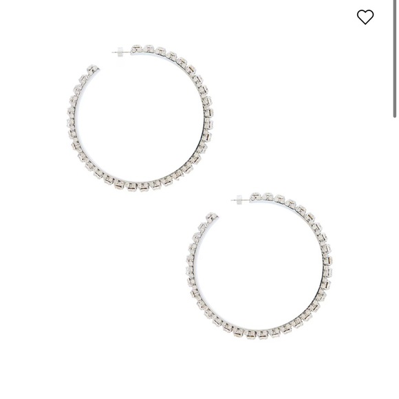 AREA Jewelry - AREA Silver Hoop Earrings